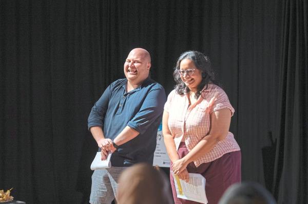 The Cipta Seni Incubator co-founders Curteis (left) and Sharmilla are open to opportunities to continue this arts initiative. Photo: Dominique Teoh 